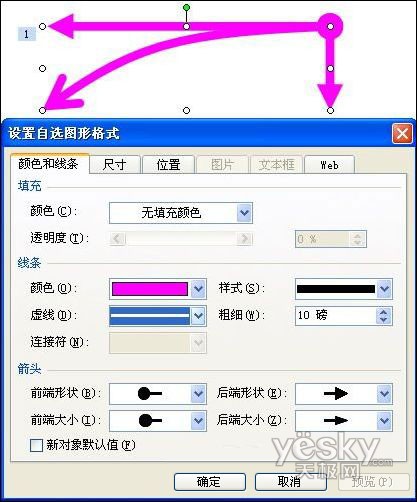 PowerPoint制作平抛运动轨迹动画_天极软件整理编辑